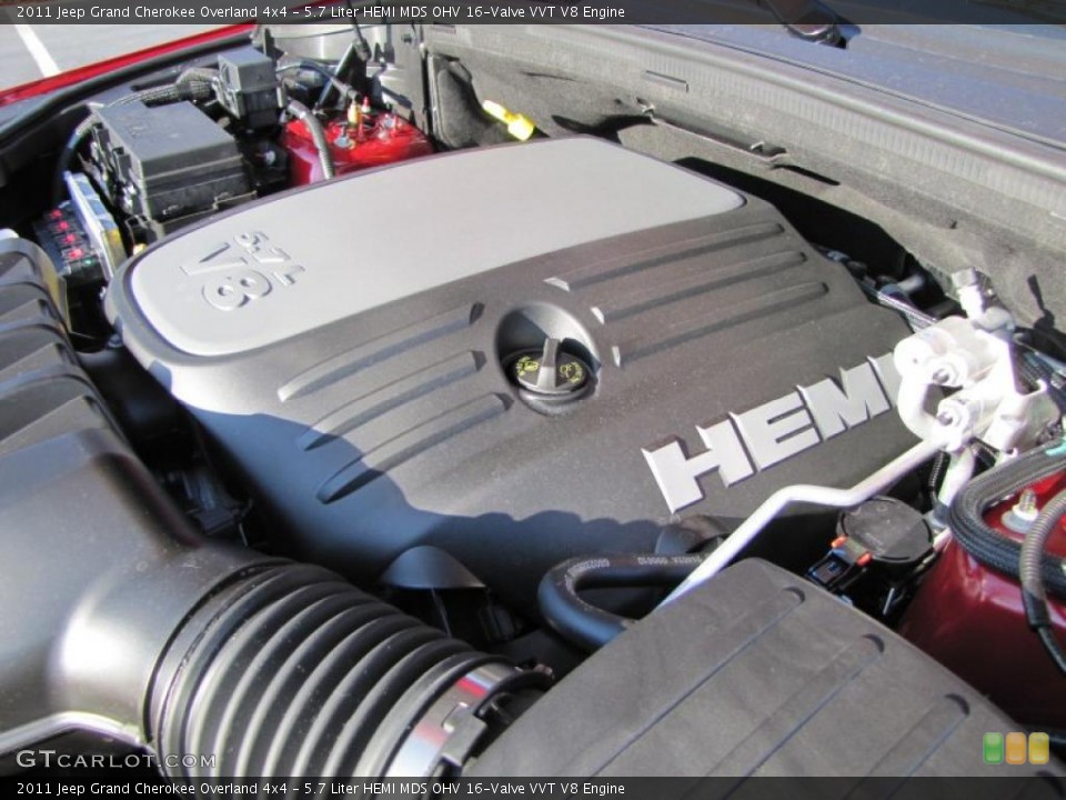 5.7 Liter HEMI MDS OHV 16-Valve VVT V8 Engine for the 2011 Jeep Grand Cherokee #41141751