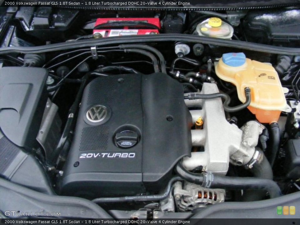 1.8 Liter Turbocharged DOHC 20-Valve 4 Cylinder Engine for the 2000 Volkswagen Passat #41148823
