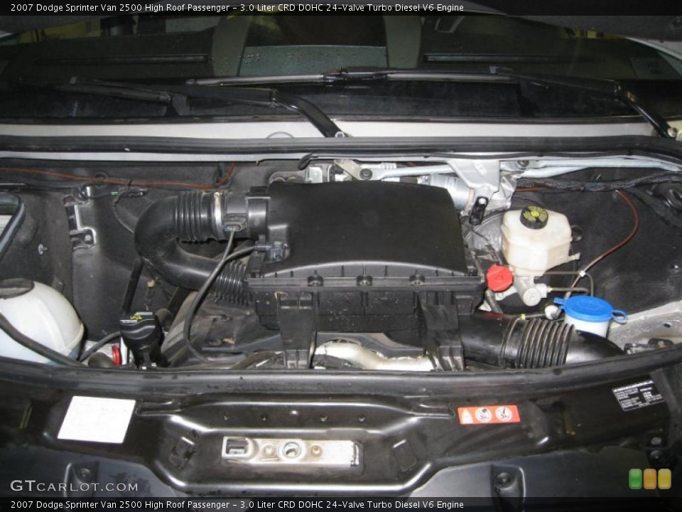 3.0 Liter CRD DOHC 24-Valve Turbo Diesel V6 Engine for the 2007 Dodge Sprinter Van #41149547