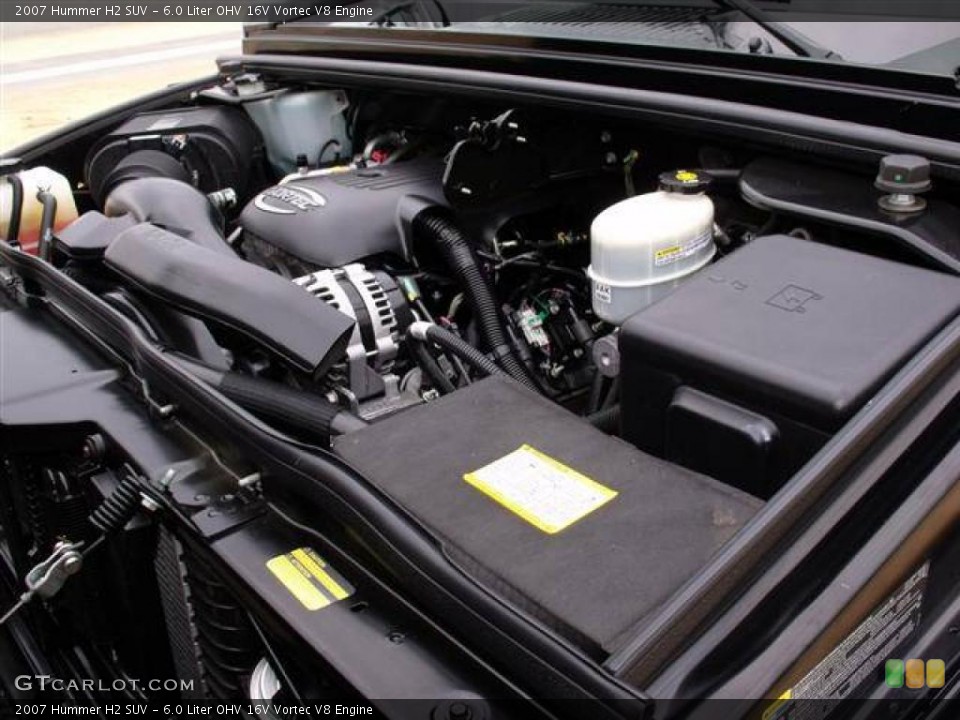 6.0 Liter OHV 16V Vortec V8 Engine for the 2007 Hummer H2 #41151204