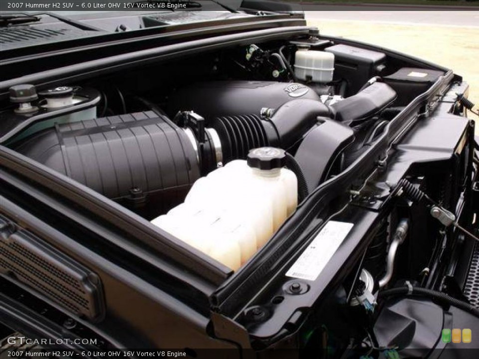 6.0 Liter OHV 16V Vortec V8 Engine for the 2007 Hummer H2 #41151220