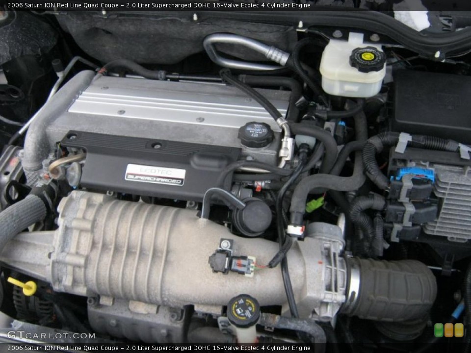 2.0 Liter Supercharged DOHC 16-Valve Ecotec 4 Cylinder Engine for the 2006 Saturn ION #41152374
