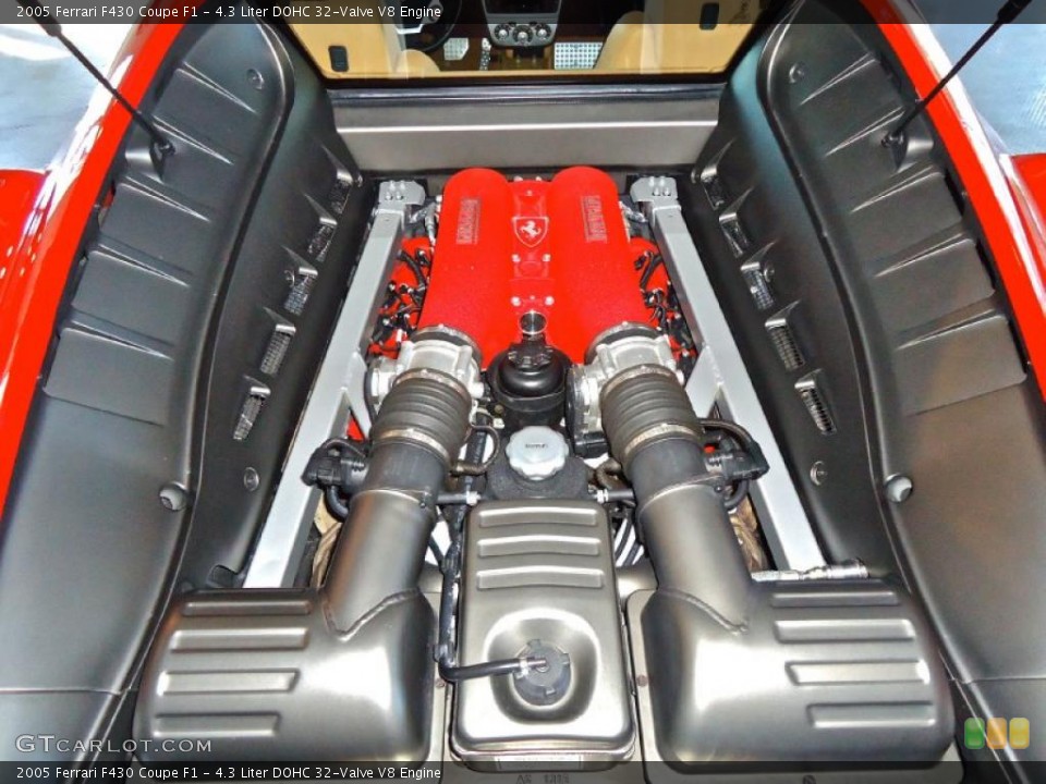 4.3 Liter DOHC 32-Valve V8 Engine for the 2005 Ferrari F430 #41156696