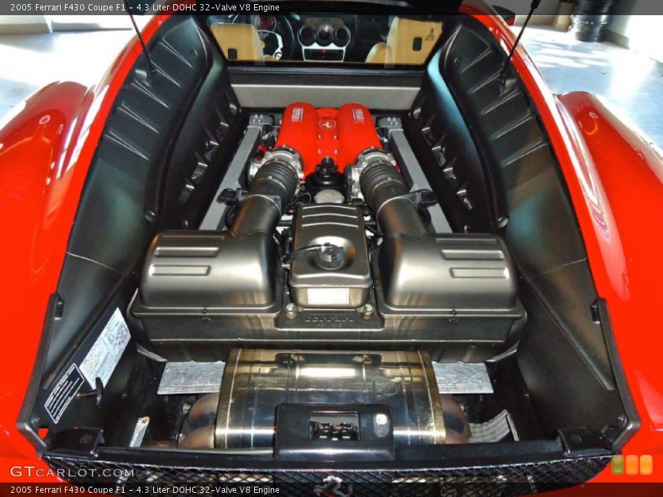 4.3 Liter DOHC 32-Valve V8 Engine for the 2005 Ferrari F430 #41157776