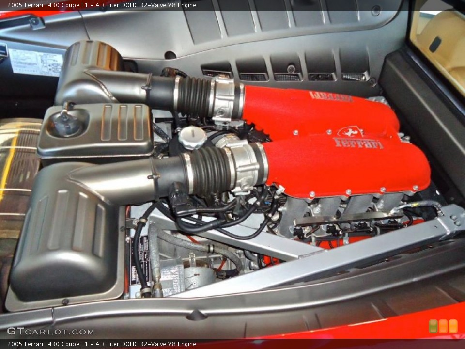 4.3 Liter DOHC 32-Valve V8 Engine for the 2005 Ferrari F430 #41157844