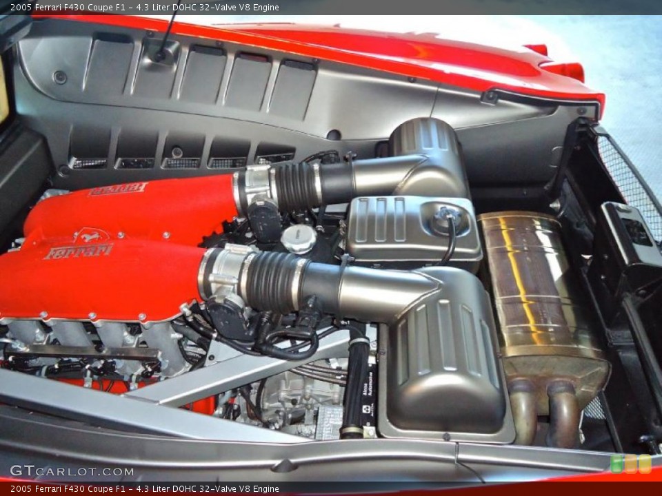4.3 Liter DOHC 32-Valve V8 Engine for the 2005 Ferrari F430 #41157860