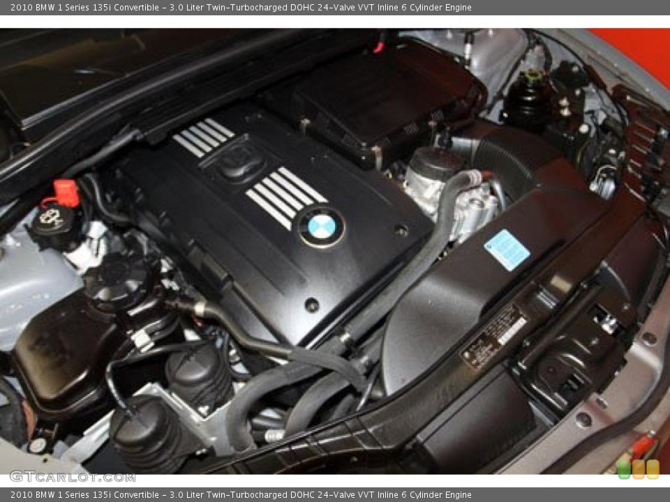 3.0 Liter Twin-Turbocharged DOHC 24-Valve VVT Inline 6 Cylinder Engine for the 2010 BMW 1 Series #41168153