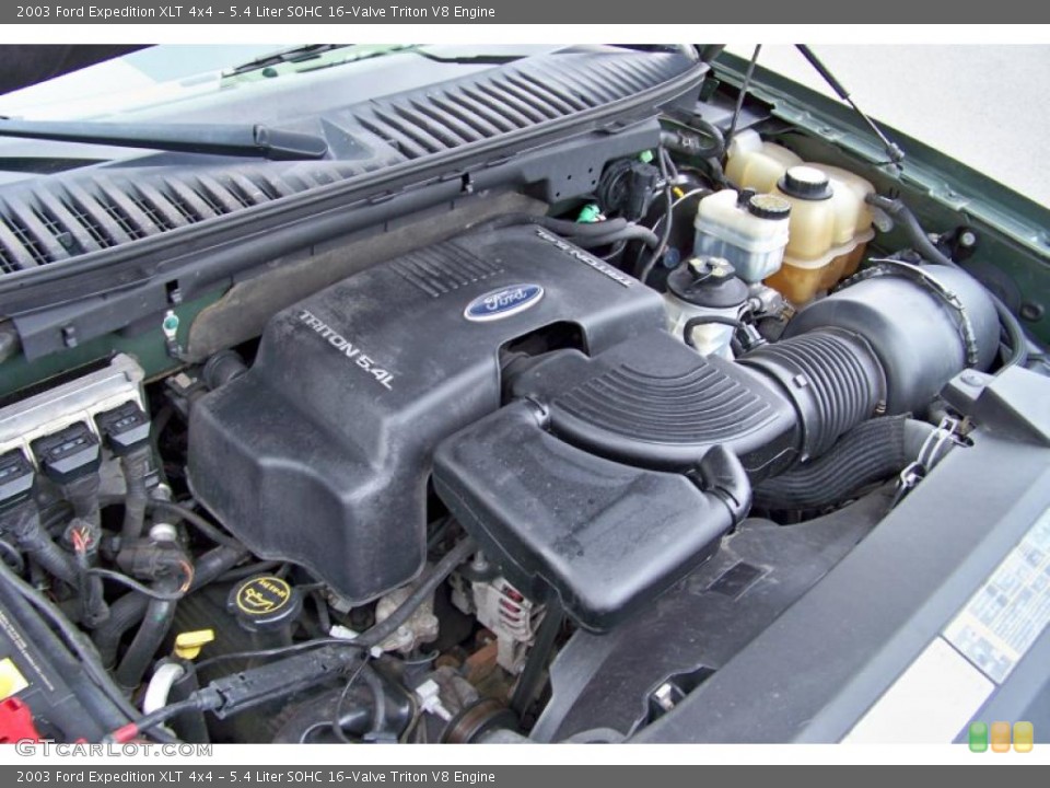 5.4 Liter SOHC 16-Valve Triton V8 Engine for the 2003 Ford Expedition #41175358