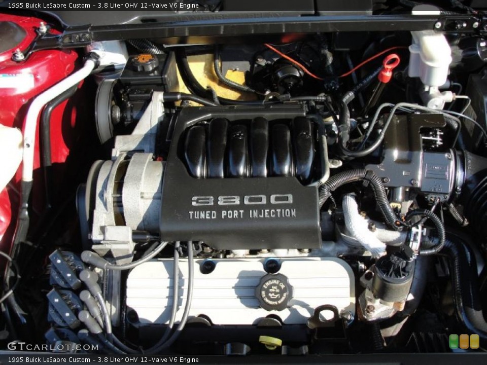 3.8 Liter OHV 12-Valve V6 Engine for the 1995 Buick LeSabre #41176410