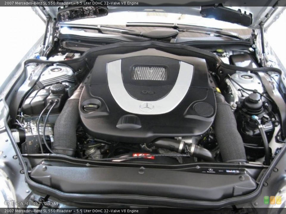 5.5 Liter DOHC 32-Valve V8 Engine for the 2007 Mercedes-Benz SL #41180130
