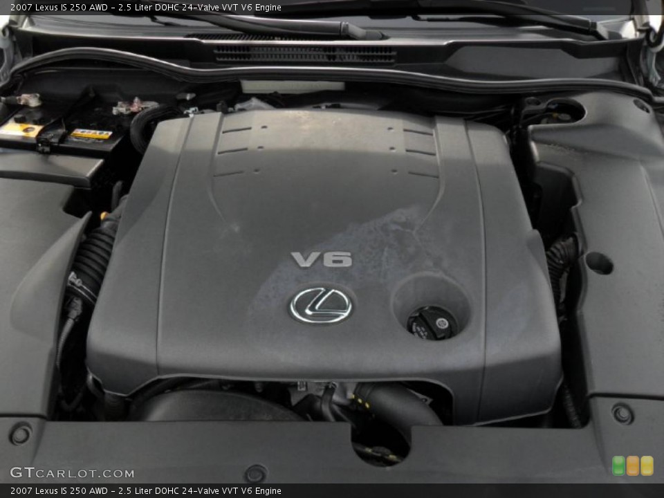 2.5 Liter DOHC 24-Valve VVT V6 Engine for the 2007 Lexus IS #41184178