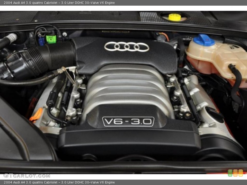 3.0 Liter DOHC 30-Valve V6 Engine for the 2004 Audi A4 #41186478