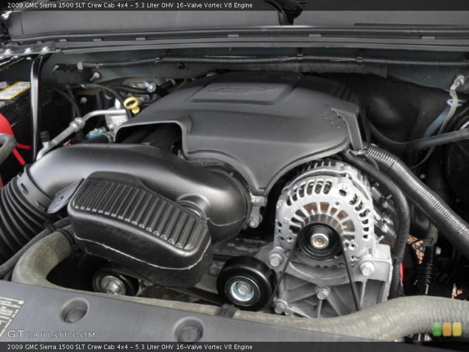 5.3 Liter OHV 16-Valve Vortec V8 Engine for the 2009 GMC Sierra 1500 #41186502