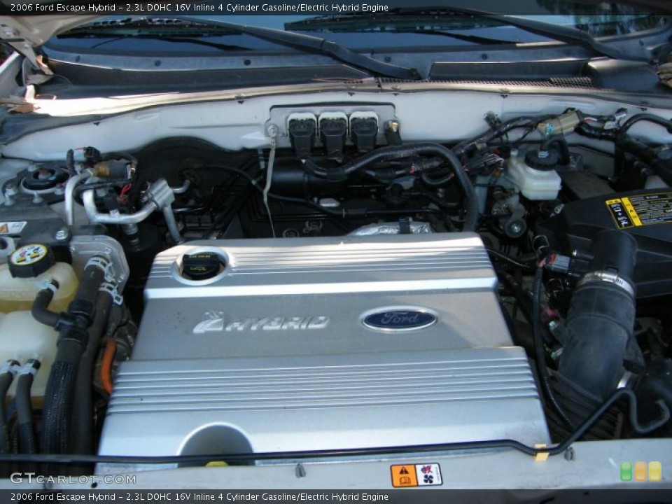 2.3L DOHC 16V Inline 4 Cylinder Gasoline/Electric Hybrid Engine for the 2006 Ford Escape #41191106