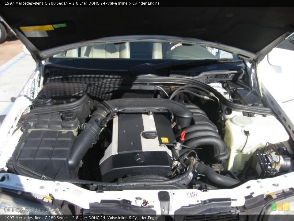 2.8 Liter DOHC 24-Valve Inline 6 Cylinder Engine for the 1997 Mercedes-Benz C #41198326