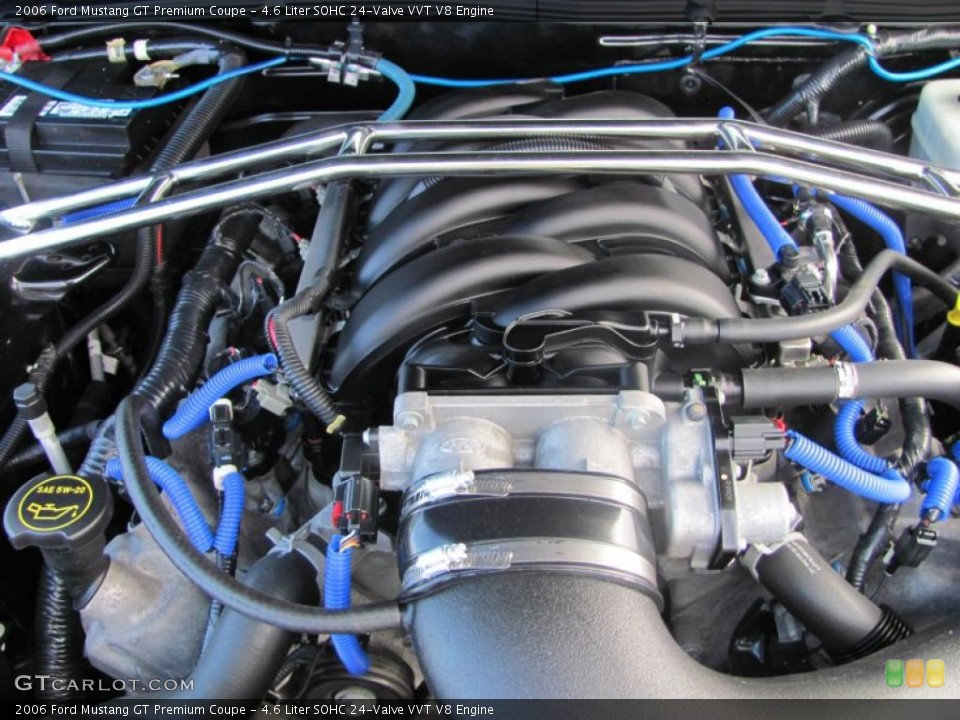 4.6 Liter SOHC 24-Valve VVT V8 Engine for the 2006 Ford Mustang #41203498