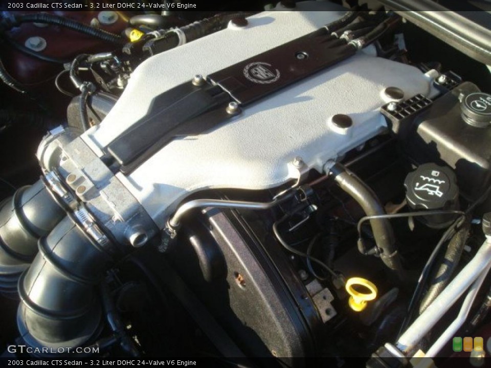 3.2 Liter DOHC 24-Valve V6 Engine for the 2003 Cadillac CTS #41206382