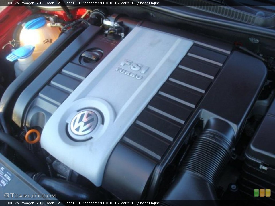 2.0 Liter FSI Turbocharged DOHC 16-Valve 4 Cylinder Engine for the 2008 Volkswagen GTI #41207818