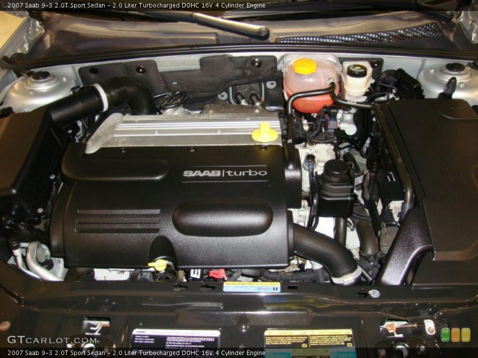 2.0 Liter Turbocharged DOHC 16V 4 Cylinder Engine for the 2007 Saab 9-3 #41209035