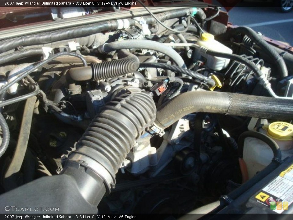 3.8 Liter OHV 12-Valve V6 Engine for the 2007 Jeep Wrangler Unlimited #41209099