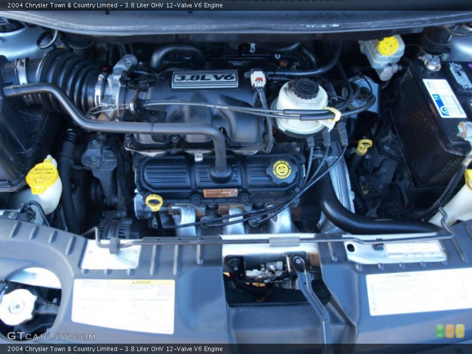 3.8 Liter OHV 12-Valve V6 Engine for the 2004 Chrysler Town & Country #41210639