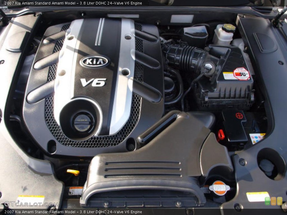 3.8 Liter DOHC 24-Valve V6 Engine for the 2007 Kia Amanti #41211431