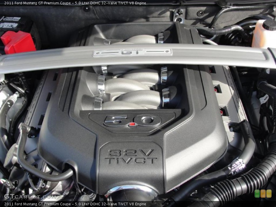5.0 Liter DOHC 32-Valve TiVCT V8 Engine for the 2011 Ford Mustang #41213191