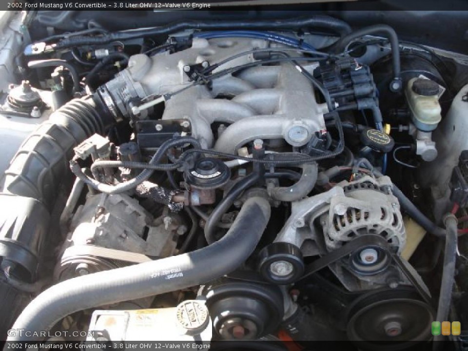 3.8 Liter OHV 12-Valve V6 Engine for the 2002 Ford Mustang #41216731