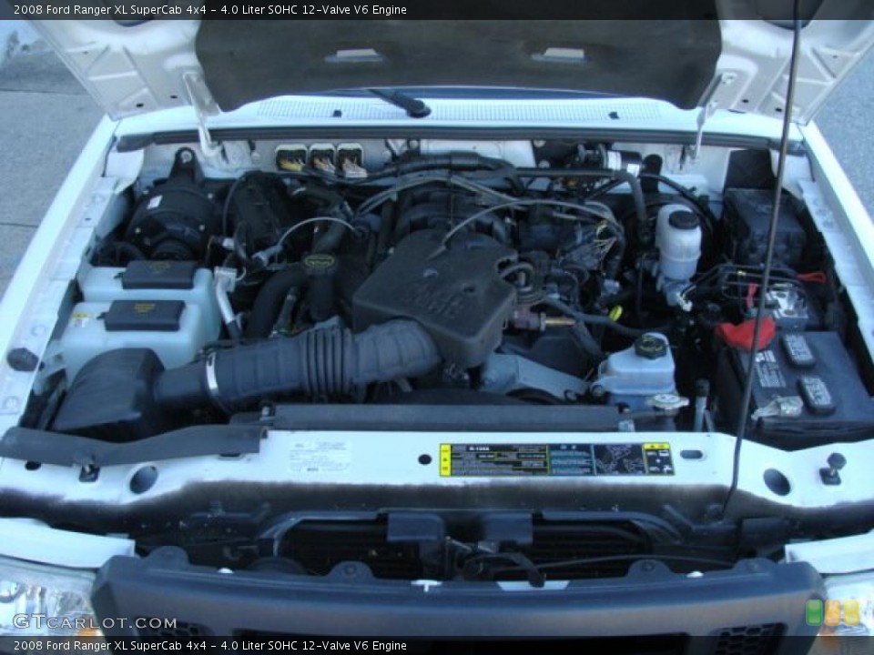 4.0 Liter SOHC 12-Valve V6 Engine for the 2008 Ford Ranger #41226267