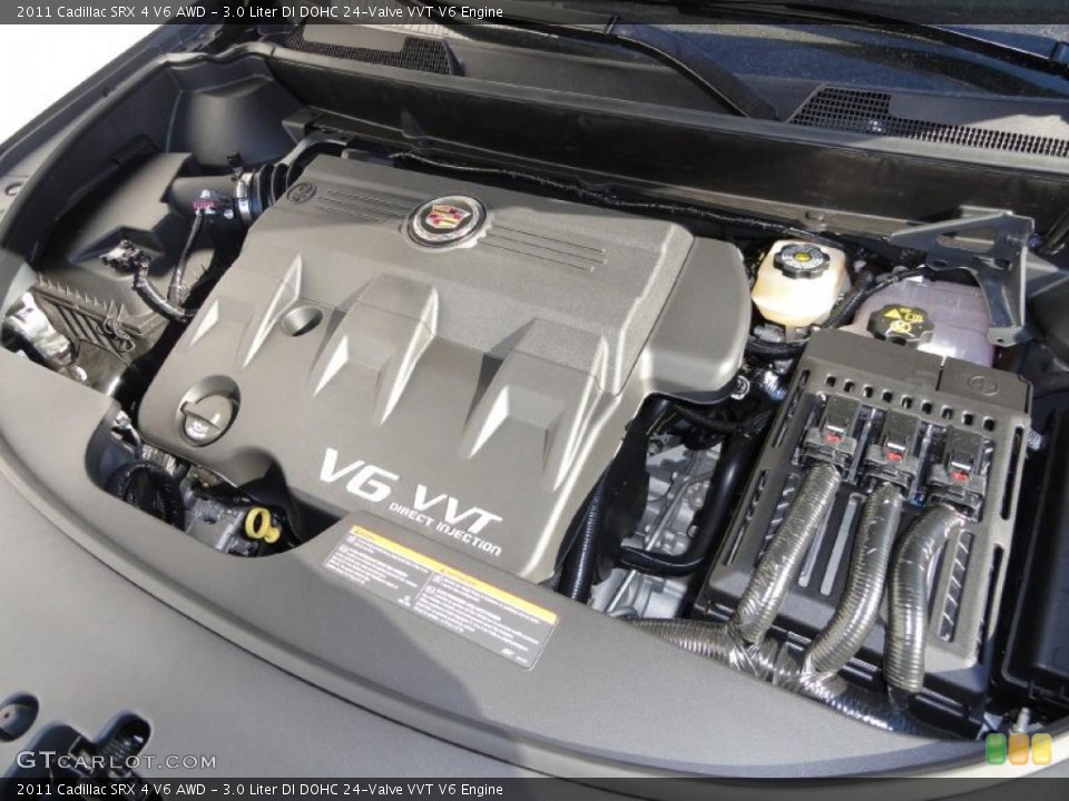 3.0 Liter DI DOHC 24-Valve VVT V6 Engine for the 2011 Cadillac SRX #41230343