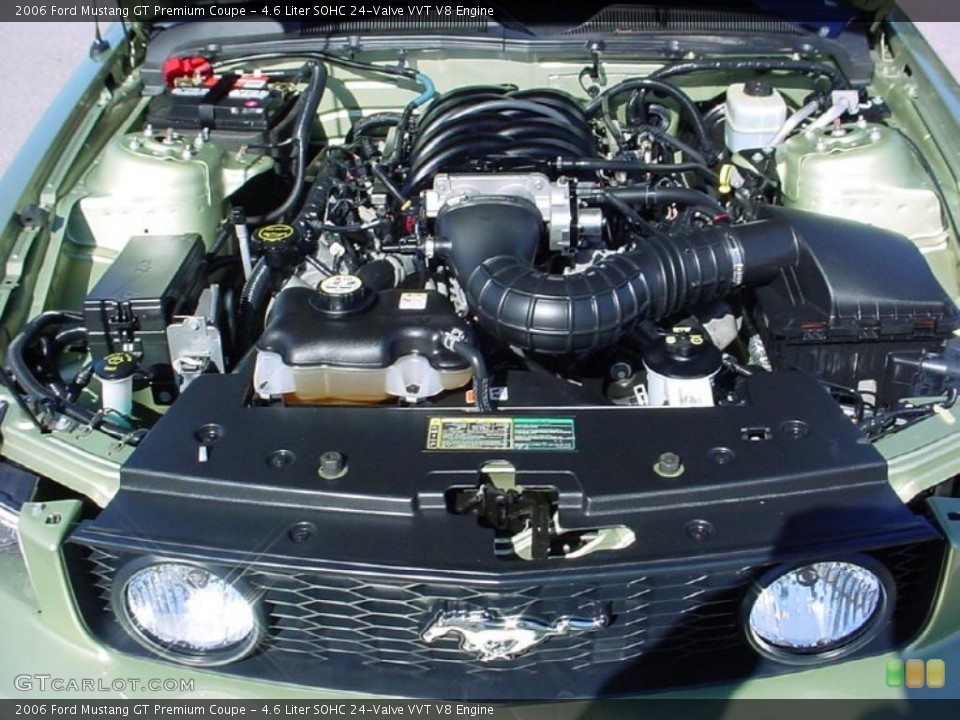4.6 Liter SOHC 24-Valve VVT V8 Engine for the 2006 Ford Mustang #41233147