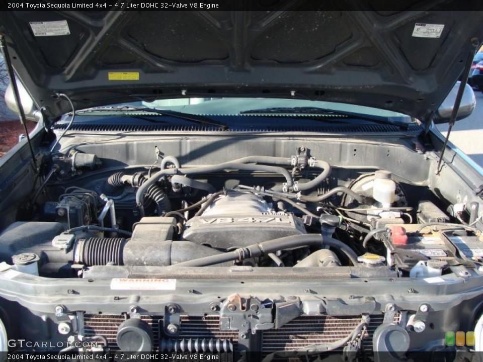 4.7 Liter DOHC 32-Valve V8 Engine for the 2004 Toyota Sequoia #41240076