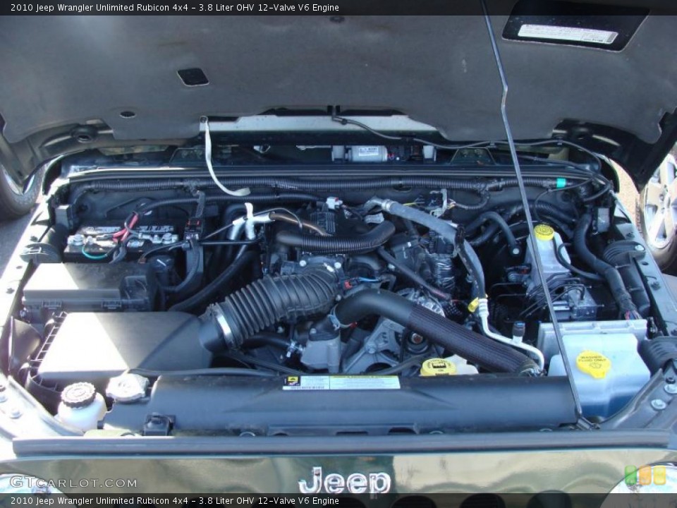 3.8 Liter OHV 12-Valve V6 Engine for the 2010 Jeep Wrangler Unlimited #41241596