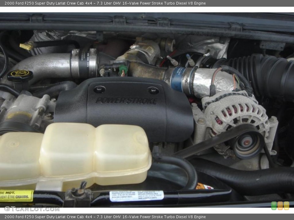 7.3 Liter OHV 16-Valve Power Stroke Turbo Diesel V8 Engine for the 2000 Ford F250 Super Duty #41258785