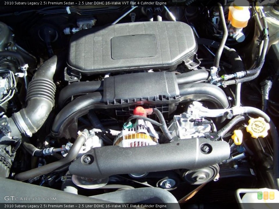 2.5 Liter DOHC 16-Valve VVT Flat 4 Cylinder Engine for the 2010 Subaru Legacy #41261465