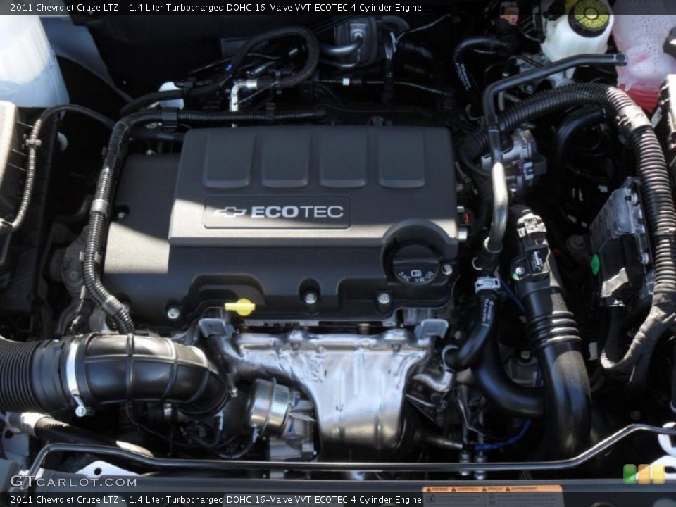 1.4 Liter Turbocharged DOHC 16-Valve VVT ECOTEC 4 Cylinder Engine for the 2011 Chevrolet Cruze #41263713