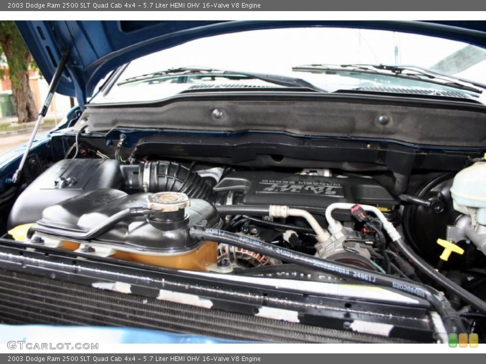 5.7 Liter HEMI OHV 16-Valve V8 Engine for the 2003 Dodge Ram 2500 #41263861