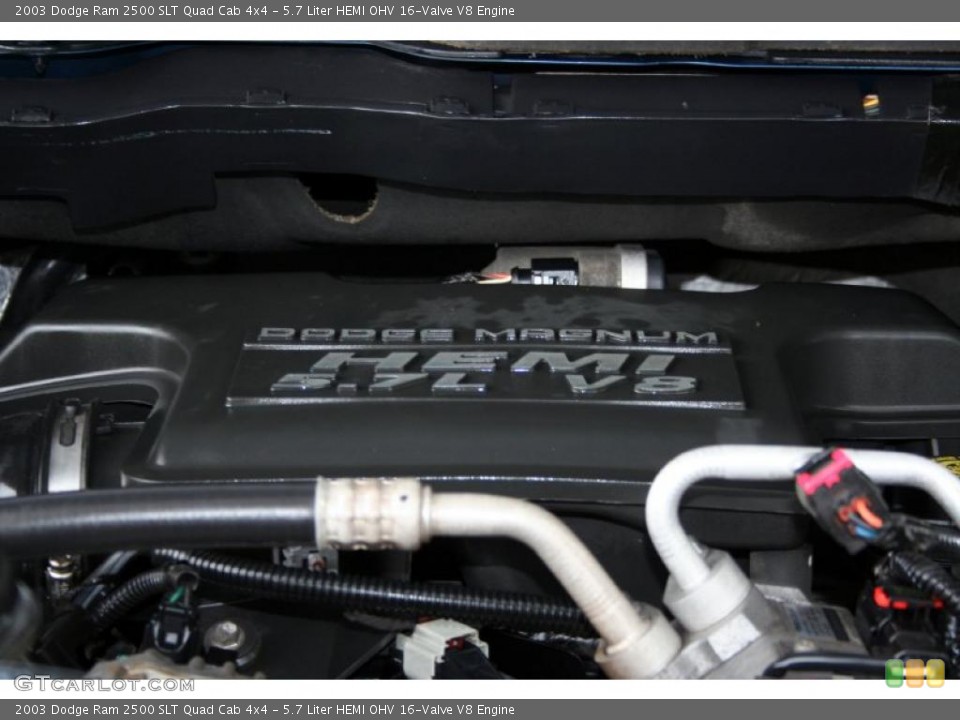 5.7 Liter HEMI OHV 16-Valve V8 Engine for the 2003 Dodge Ram 2500 #41263893