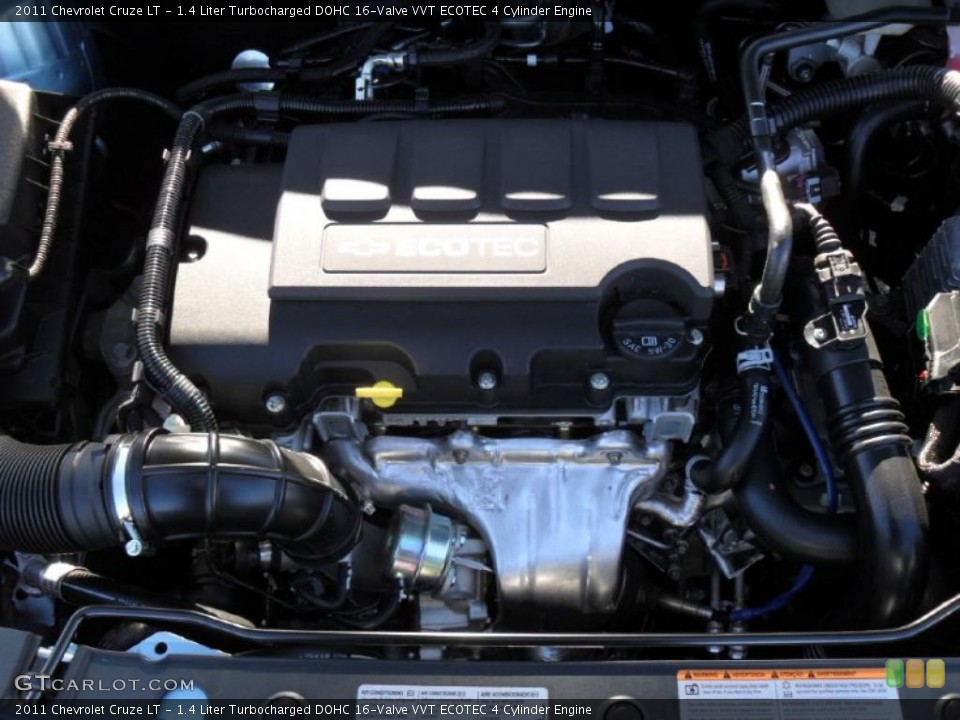 1.4 Liter Turbocharged DOHC 16-Valve VVT ECOTEC 4 Cylinder Engine for the 2011 Chevrolet Cruze #41264969