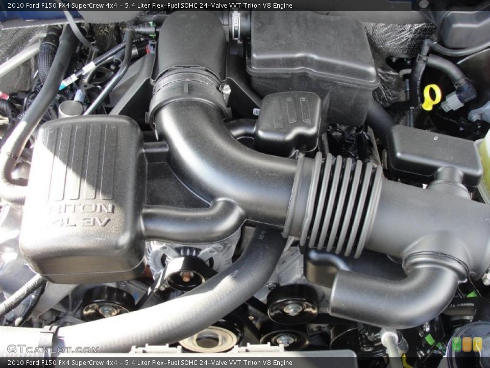 5.4 Liter Flex-Fuel SOHC 24-Valve VVT Triton V8 Engine for the 2010 Ford F150 #41270253