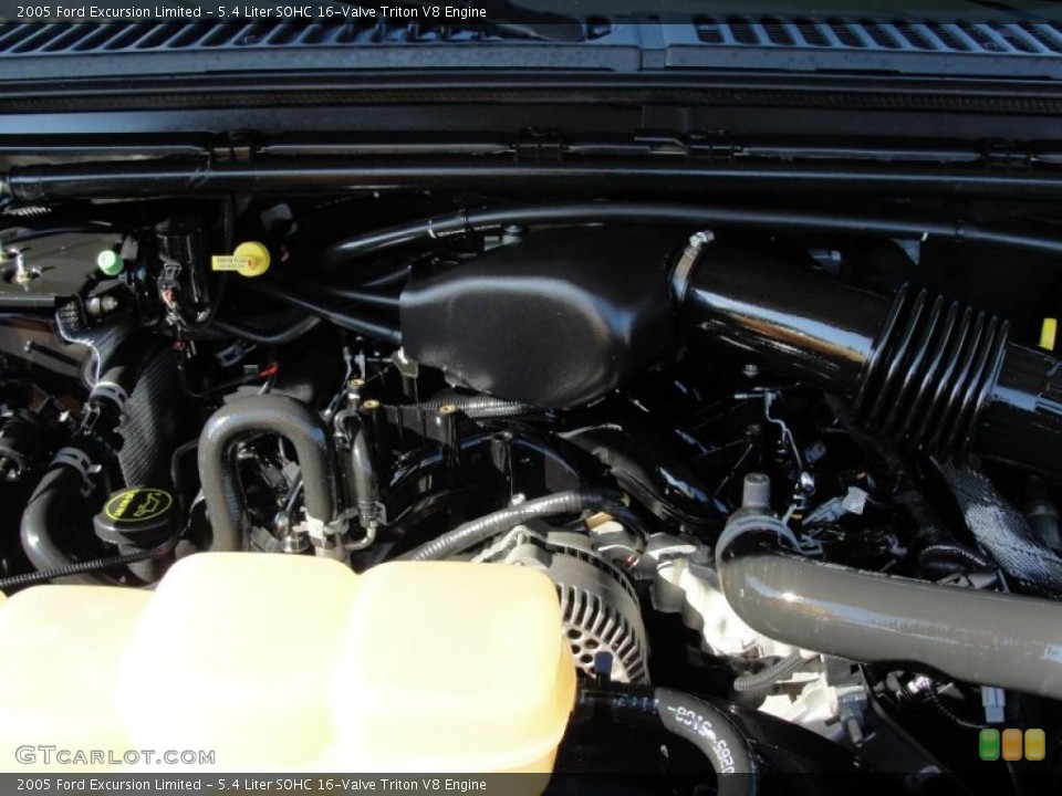 5.4 Liter SOHC 16-Valve Triton V8 Engine for the 2005 Ford Excursion #41274577