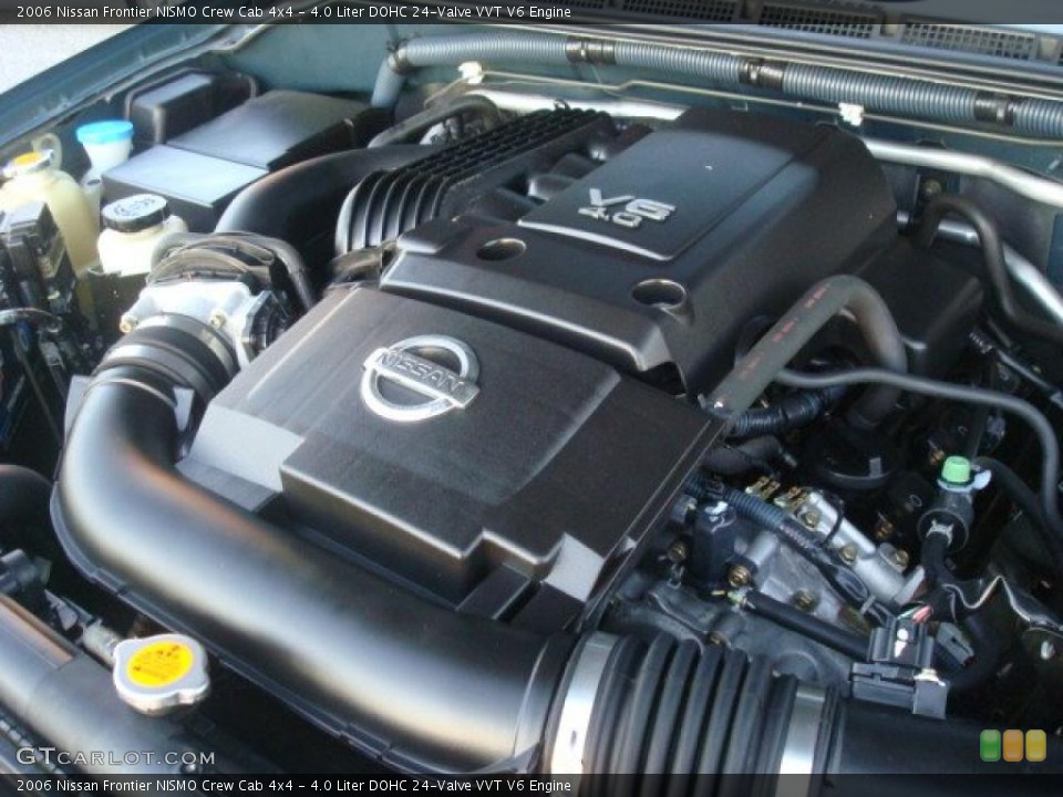 4.0 Liter DOHC 24-Valve VVT V6 Engine for the 2006 Nissan Frontier #41275937
