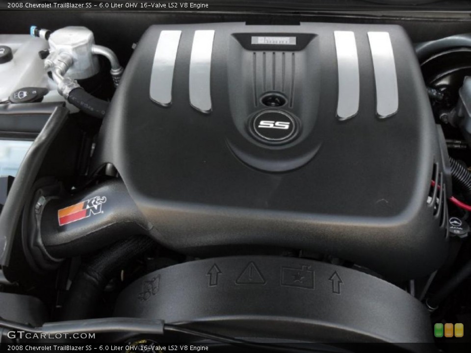 6.0 Liter OHV 16-Valve LS2 V8 Engine for the 2008 Chevrolet TrailBlazer #41276453