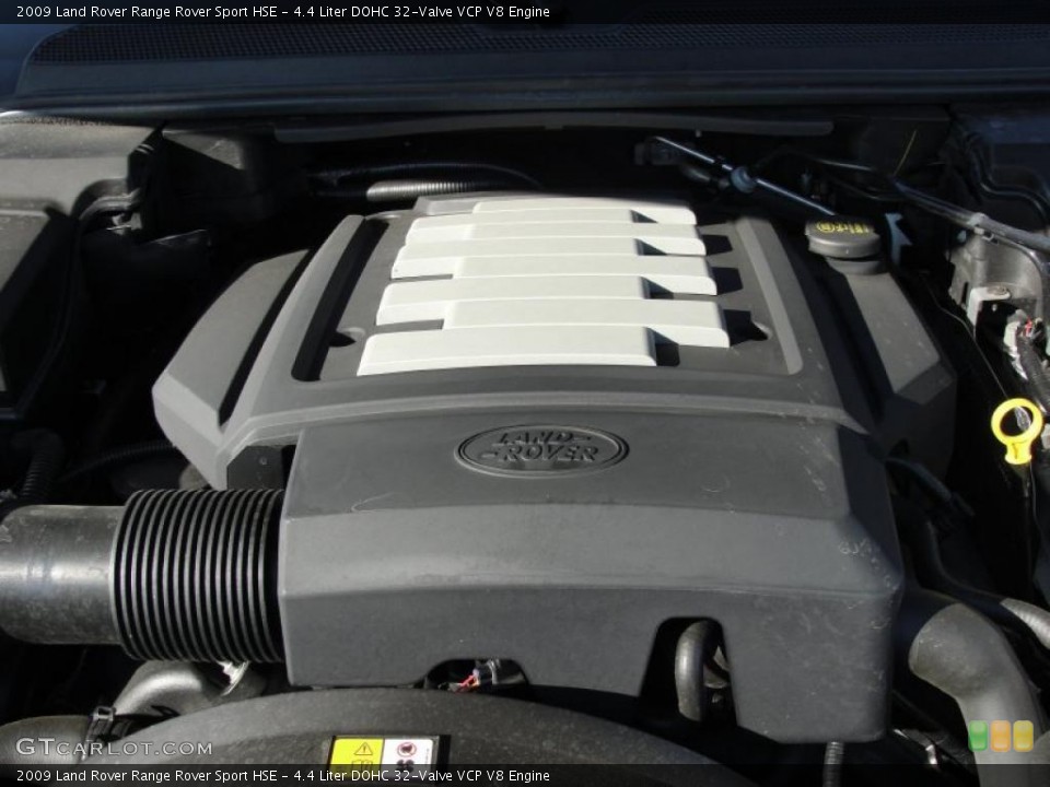 4.4 Liter DOHC 32-Valve VCP V8 Engine for the 2009 Land Rover Range Rover Sport #41276517