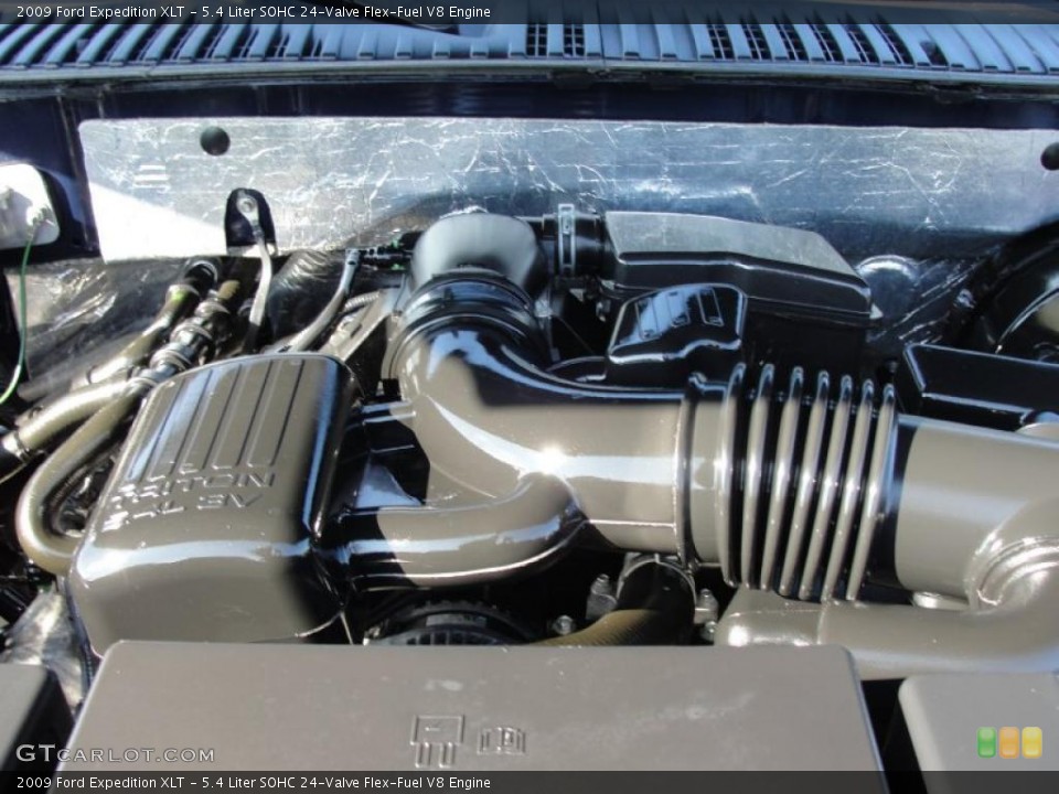 5.4 Liter SOHC 24-Valve Flex-Fuel V8 Engine for the 2009 Ford Expedition #41277355