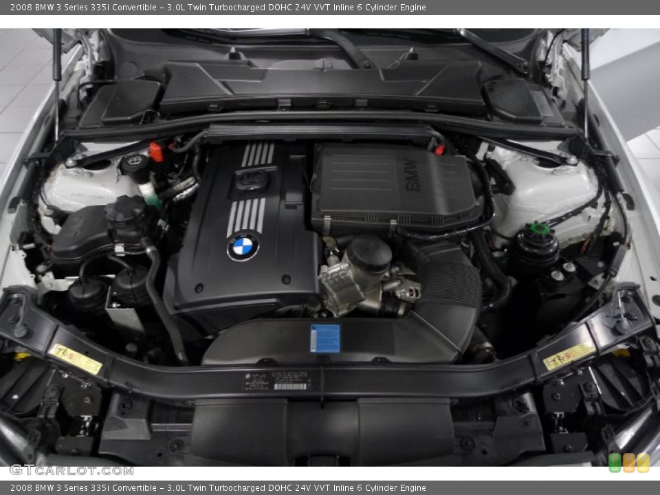 3.0L Twin Turbocharged DOHC 24V VVT Inline 6 Cylinder Engine for the 2008 BMW 3 Series #41278581
