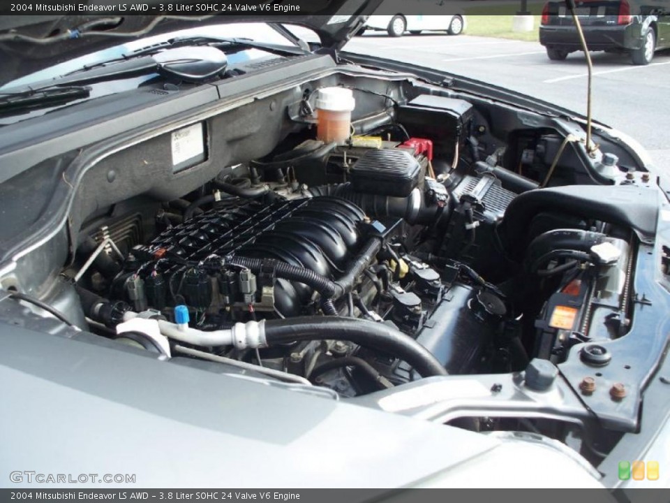 3.8 Liter SOHC 24 Valve V6 Engine for the 2004 Mitsubishi Endeavor #41279177