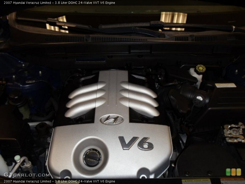 3.8 Liter DOHC 24-Valve VVT V6 Engine for the 2007 Hyundai Veracruz #41283277