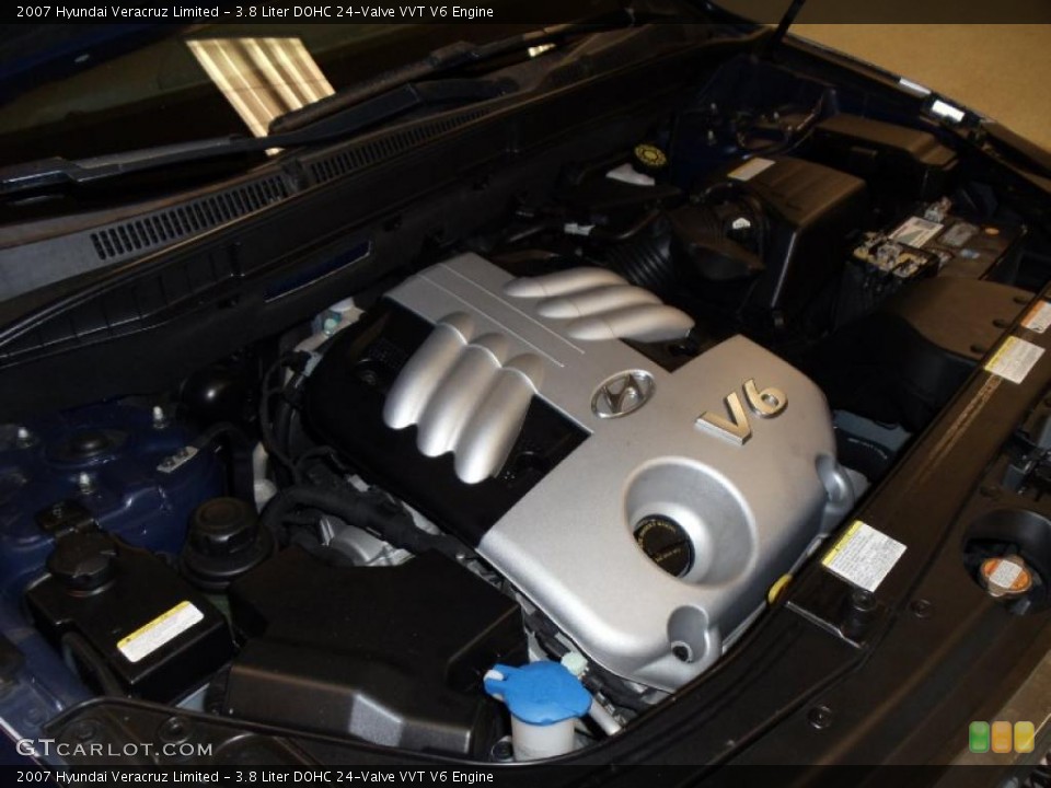 3.8 Liter DOHC 24-Valve VVT V6 Engine for the 2007 Hyundai Veracruz #41283321
