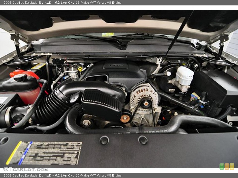 6.2 Liter OHV 16-Valve VVT Vortec V8 Engine for the 2008 Cadillac Escalade #41286365
